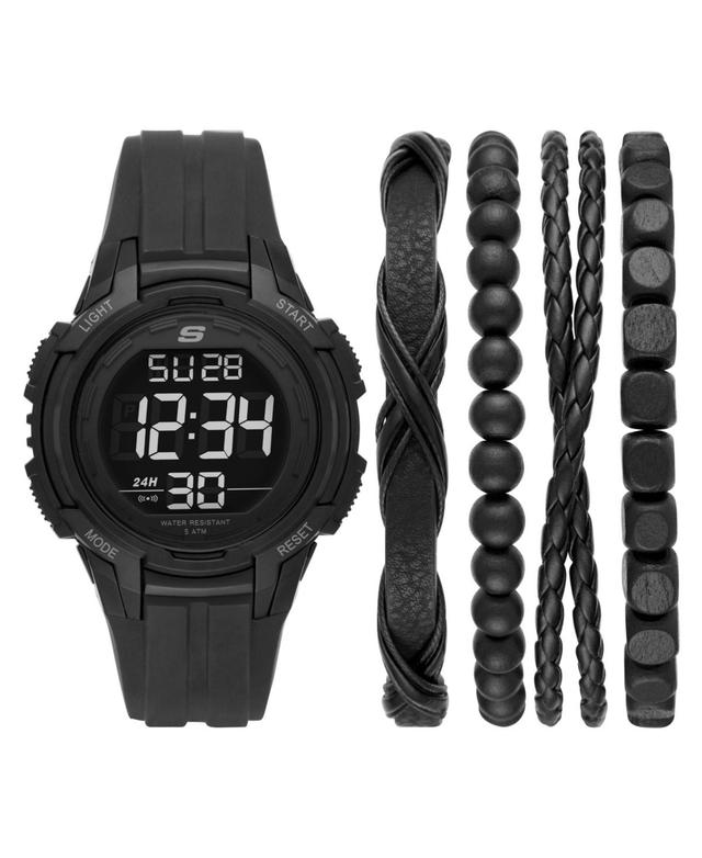 Skechers Womens Watch Set - Black Product Image