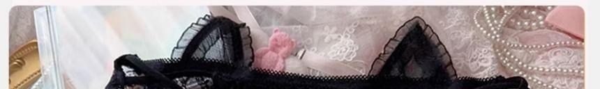 Cat Ear Lace Panties Product Image