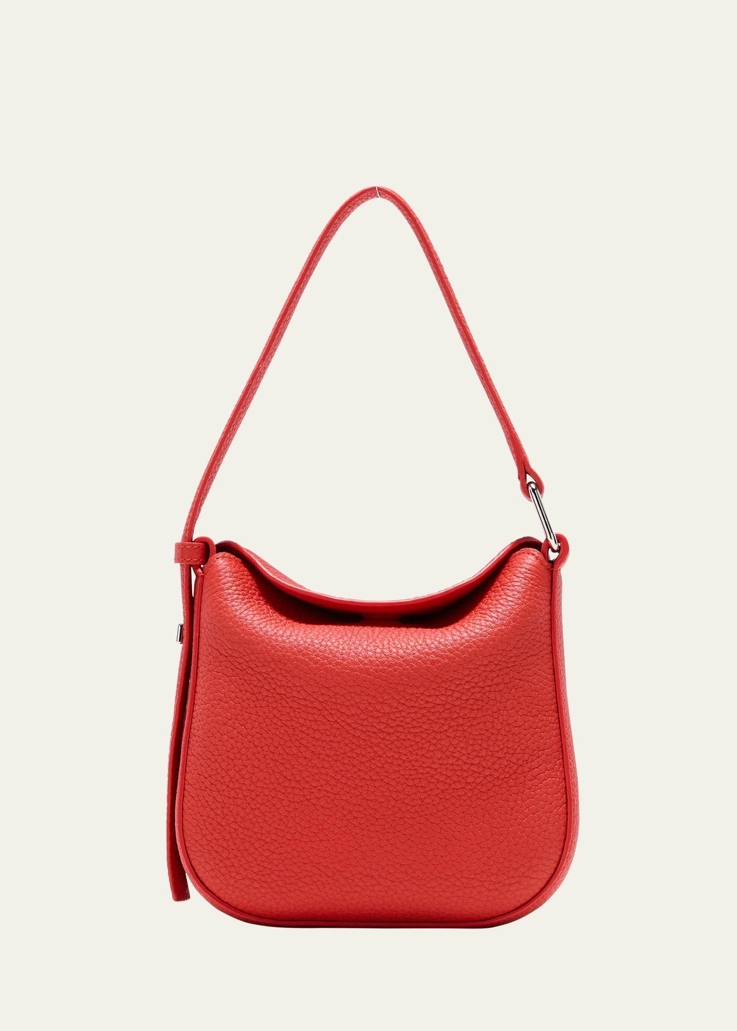 Akris Mini Anna Leather Hobo Bag Product Image