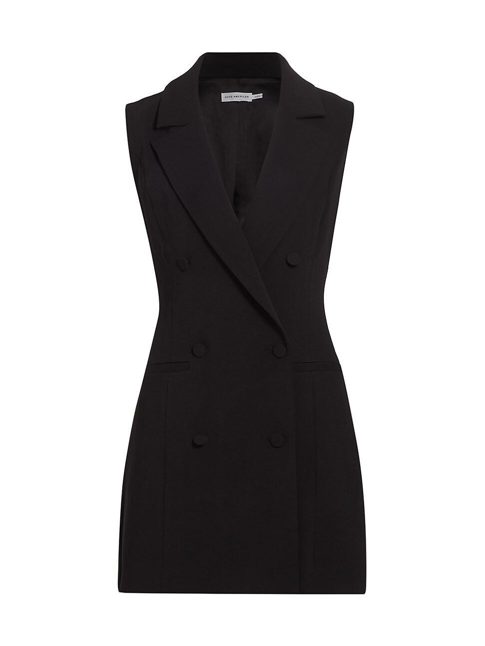 Good American Luxe Sleeveless Blazer Minidress Product Image