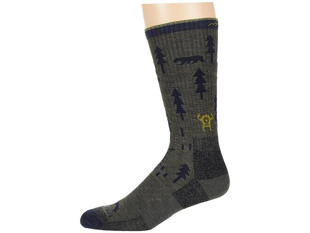 Darn Tough Vermont ABC Boot Cushion (Forest) Men's Crew Cut Socks Shoes Product Image