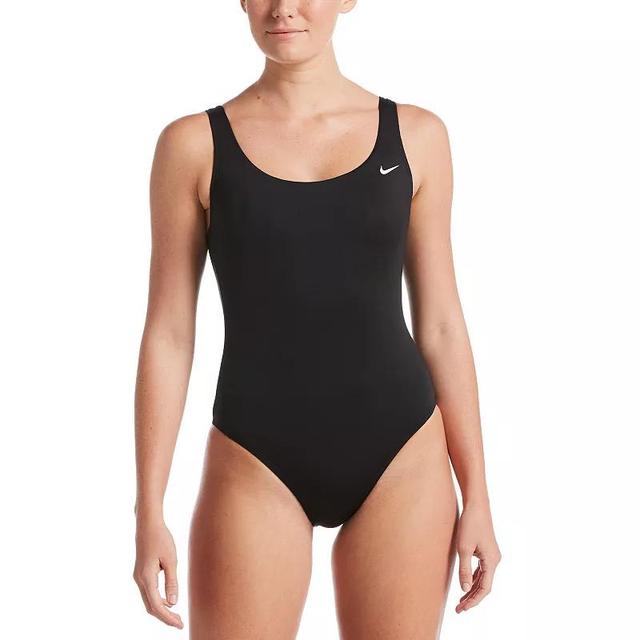 Womens Nike Essential U-Back One Piece Swimsuit Brt Blue Product Image