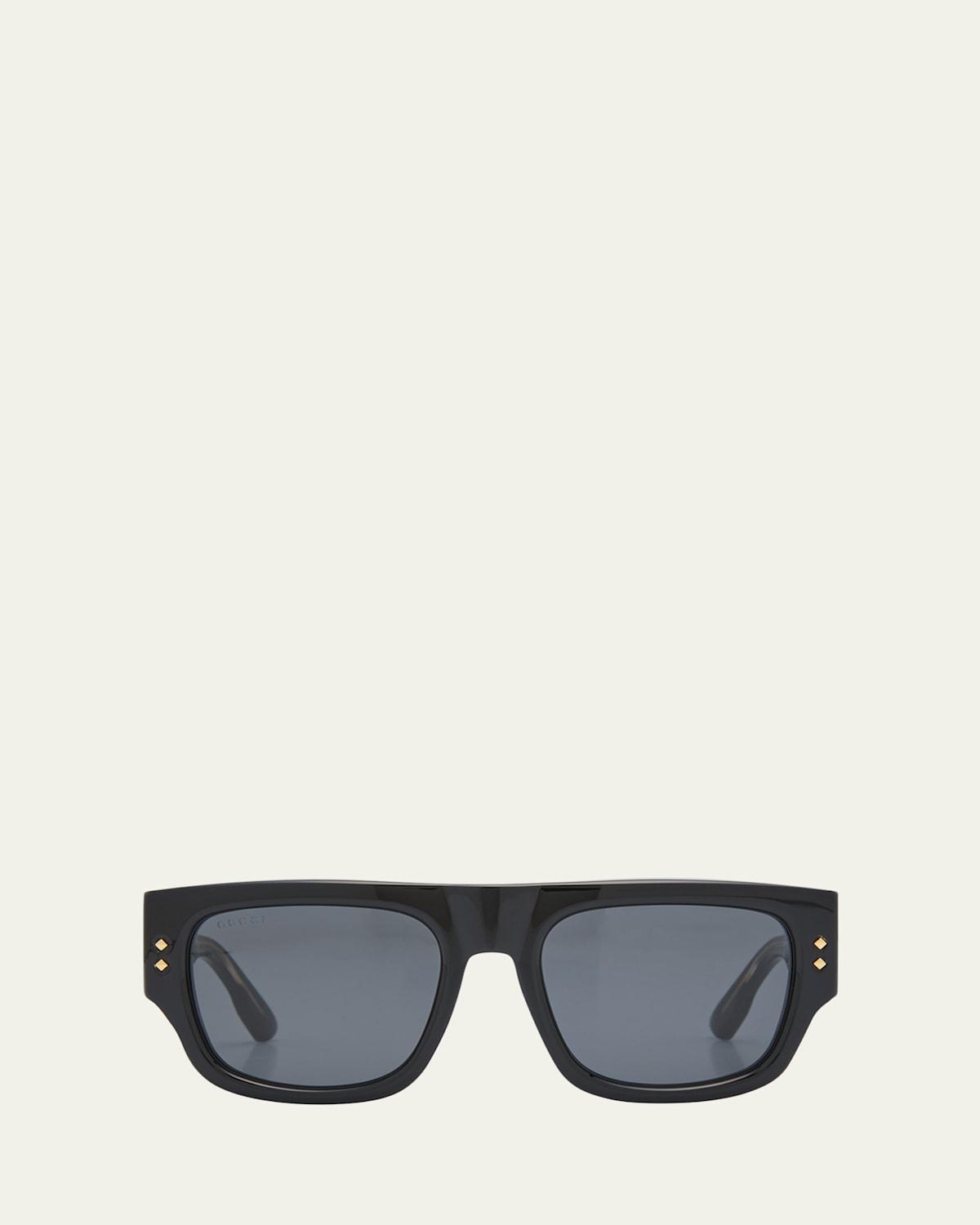 Mens Nouvelle Vague 54MM Square Acetate Sunglasses Product Image