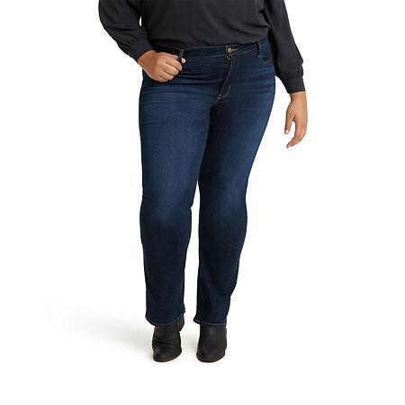 Plus Size Levis Classic Bootcut Jeans, Womens Med Blue Product Image