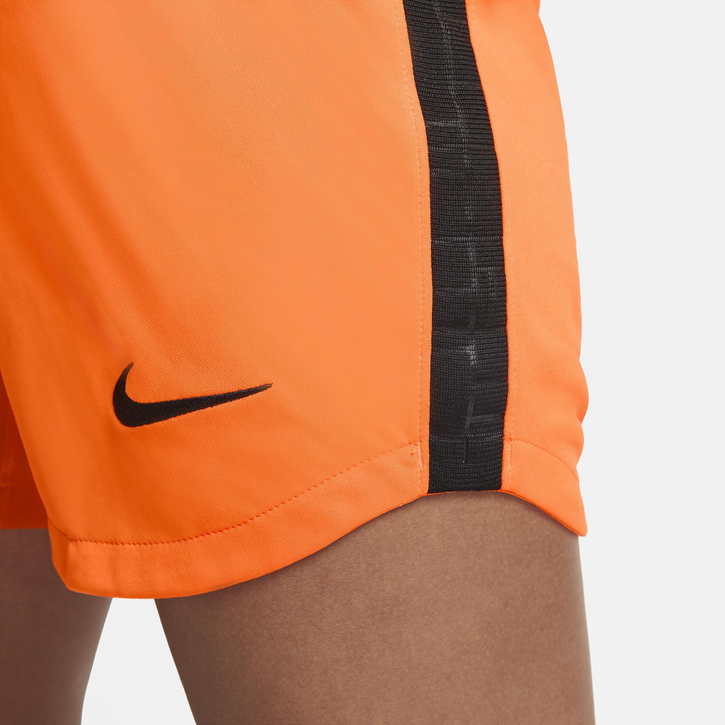 Womens Nike Orange Netherlands Womens National Team 2022 Stadium Home/Away Performance Shorts Product Image