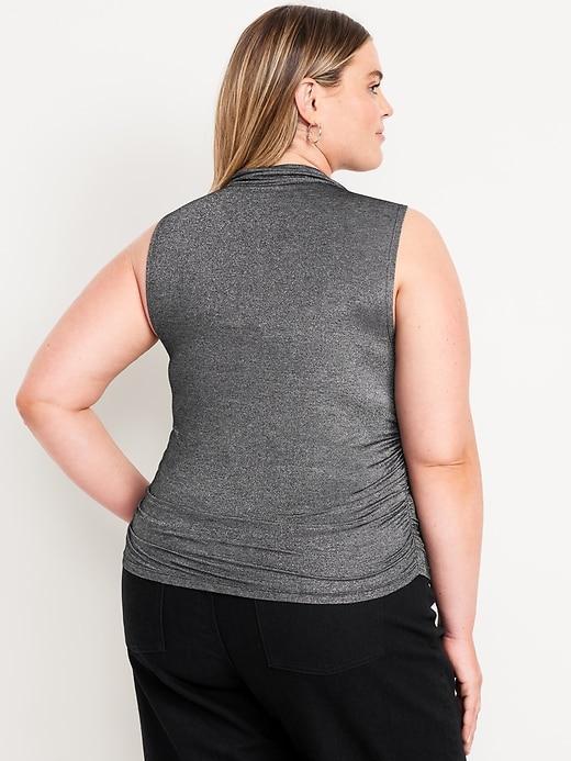 Ruched Shine Top Product Image