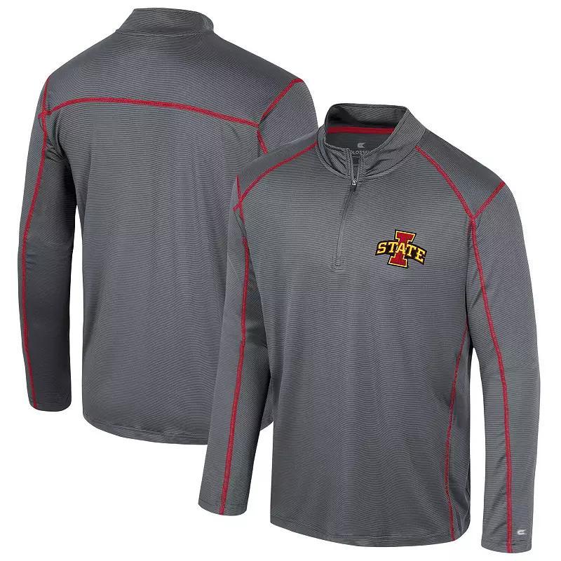 Mens Colosseum Iowa State Cyclones Cameron Quarter-Zip Windshirt Product Image