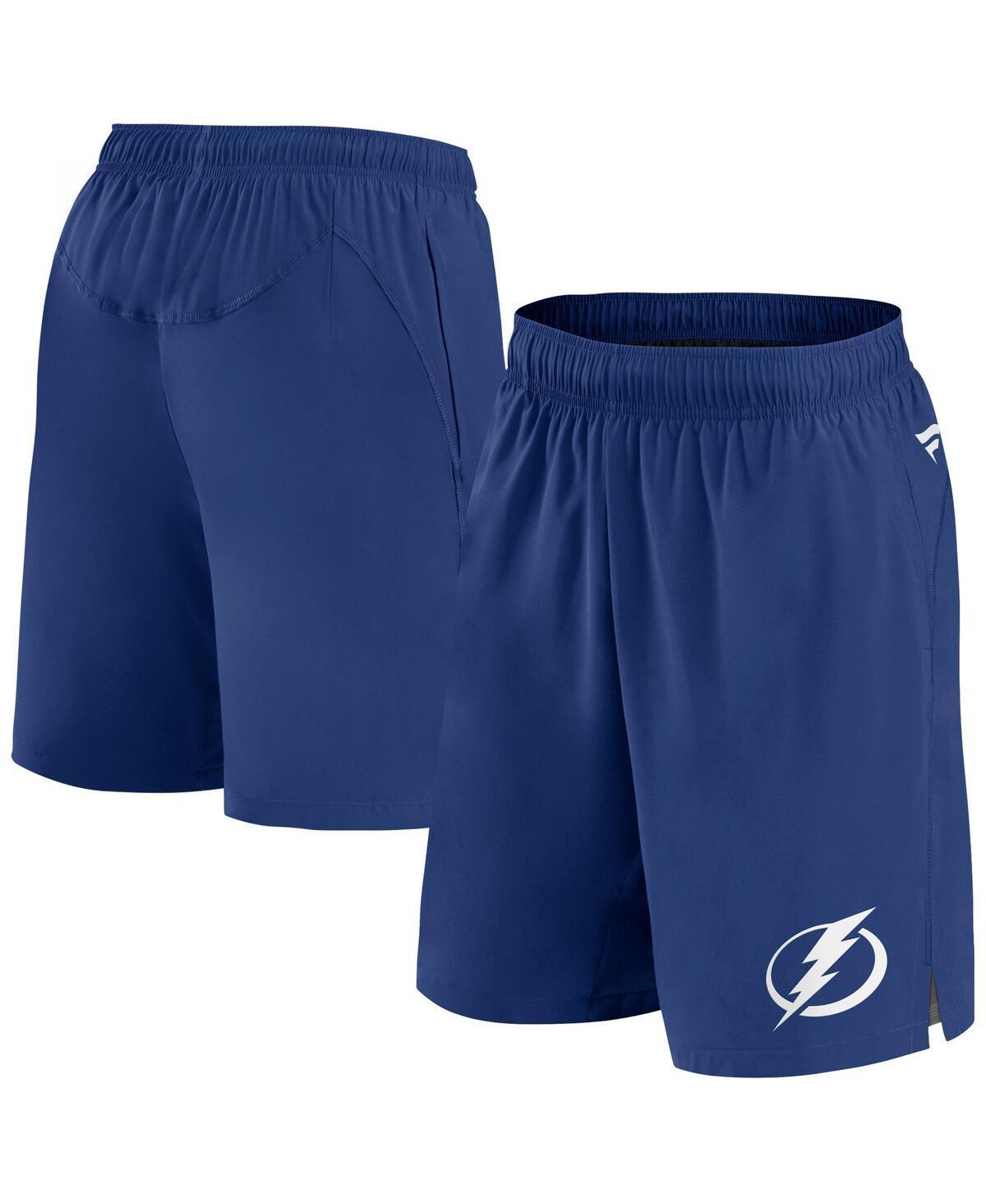 Mens Fanatics Blue Tampa Bay Lightning Authentic Pro Tech Shorts Product Image