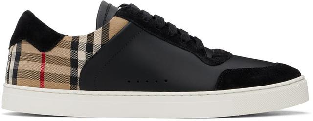 Black Check Sneakers In Black/arbeige Ip Chk Product Image