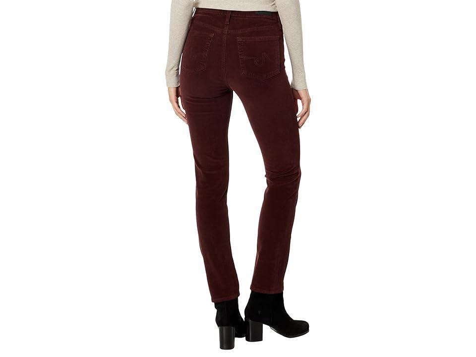 AG Womens Mari High Waist Slim Ankle Straight Leg Corduroy Pants Product Image