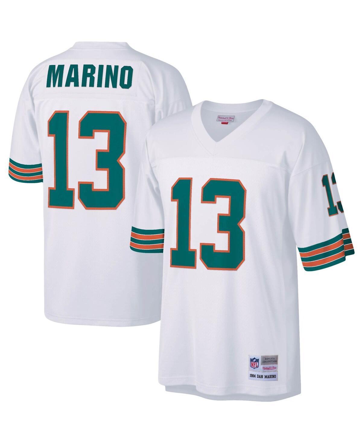 Mens Mitchell & Ness Dan Marino Miami Dolphins Big & Tall 1984 Retired Player Replica Jersey Product Image