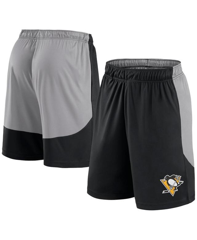 Mens Fanatics Branded Pittsburgh Penguins Go Hard Shorts Product Image