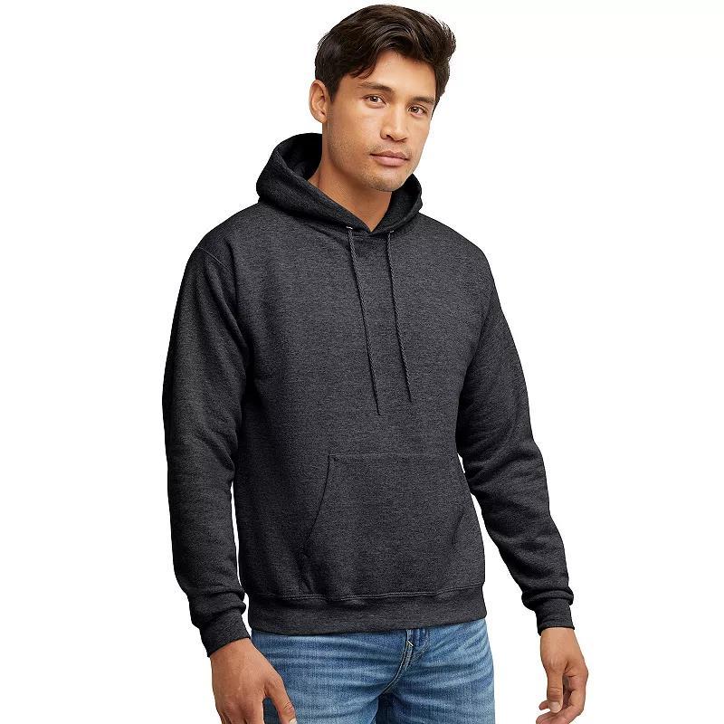 Hanes Mens Big & Tall EcoSmart Fleece Pullover Hooded Sweatshirt Product Image