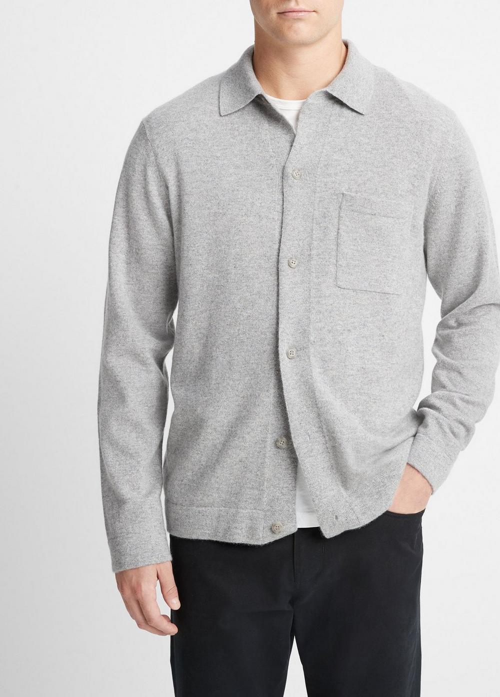 Cashmere Sweater Shirt Product Image