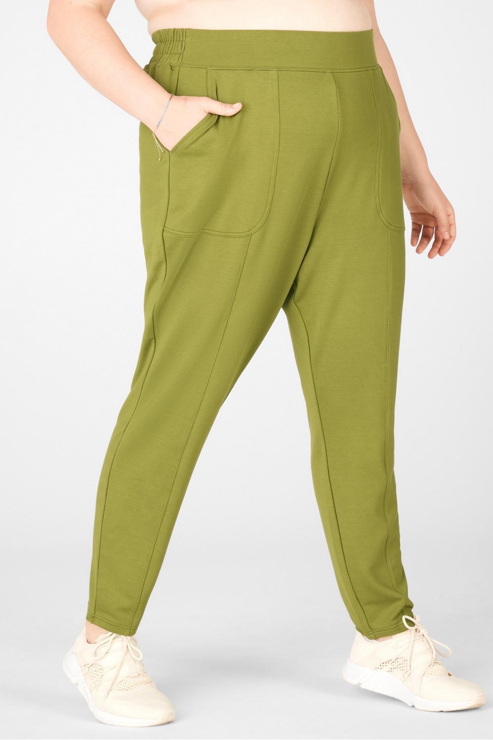 Fabletics Gemma Jogger Womens green plus Size 4X Product Image