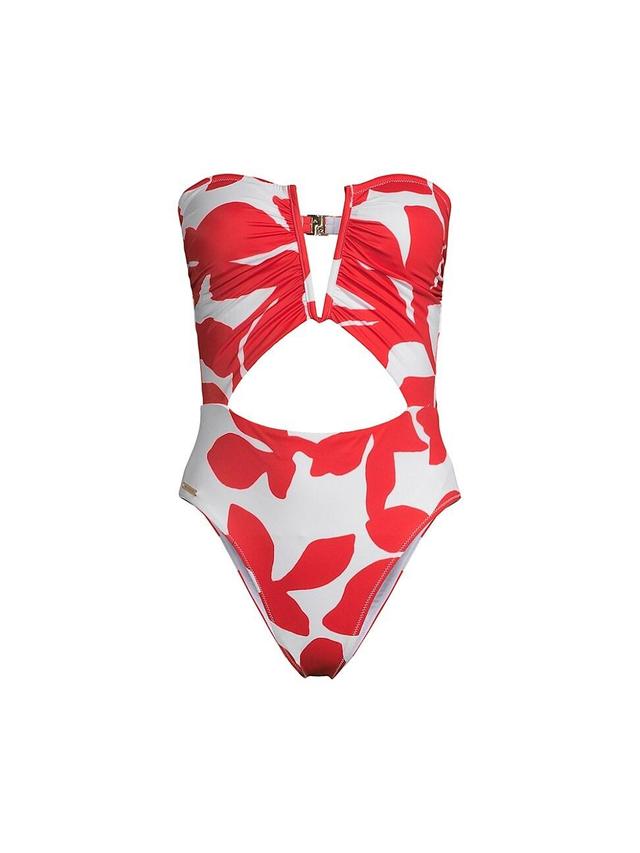 Womens Beach Diva One-Piece Swimsuit Product Image