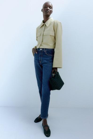 Slim Mom High Ankle Jeans Product Image