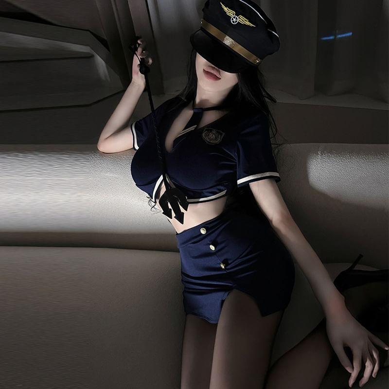 Police Lingerie Costume Set Product Image