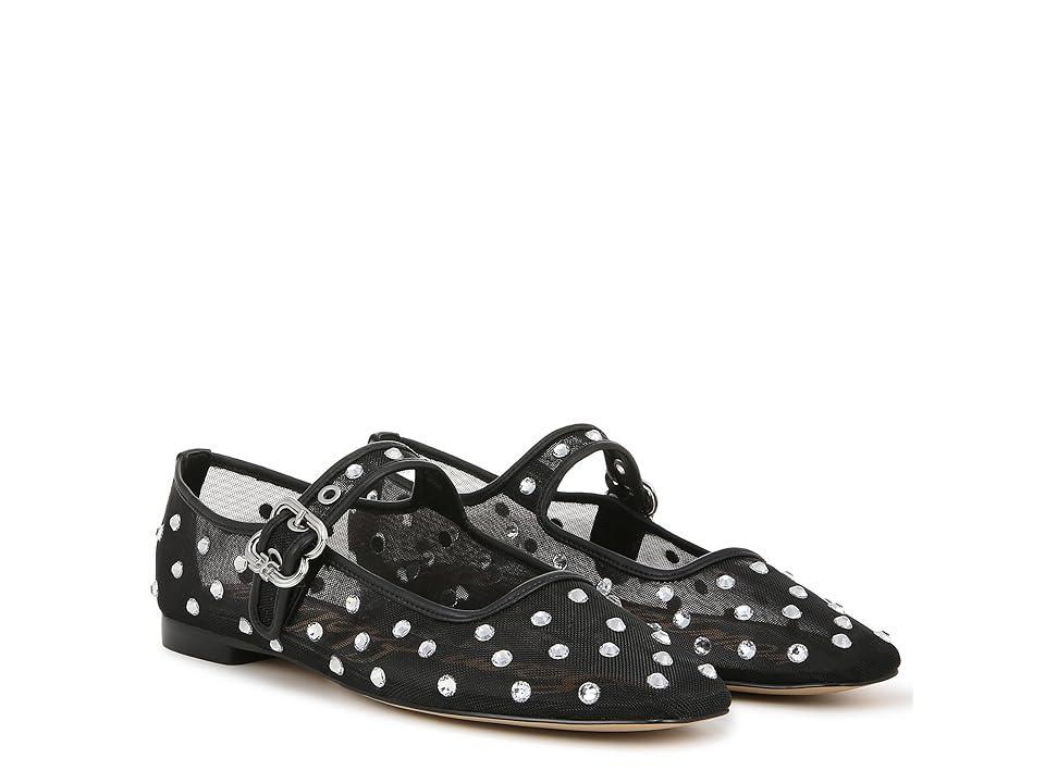 Sam Edelman Michaela Shine Glitz Mesh) Women's Flat Shoes Product Image