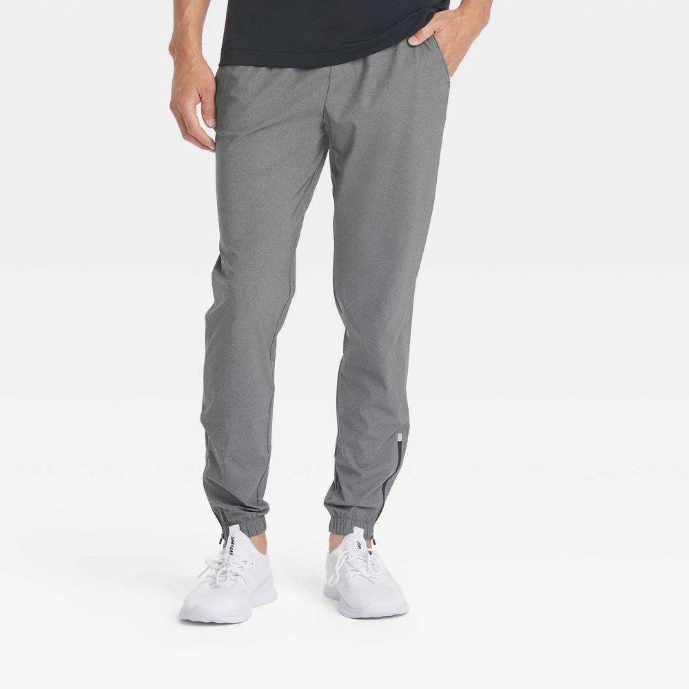 Mens Big Lightweight Tricot Jogger Pants - All In Motion Heathered 2XL Product Image