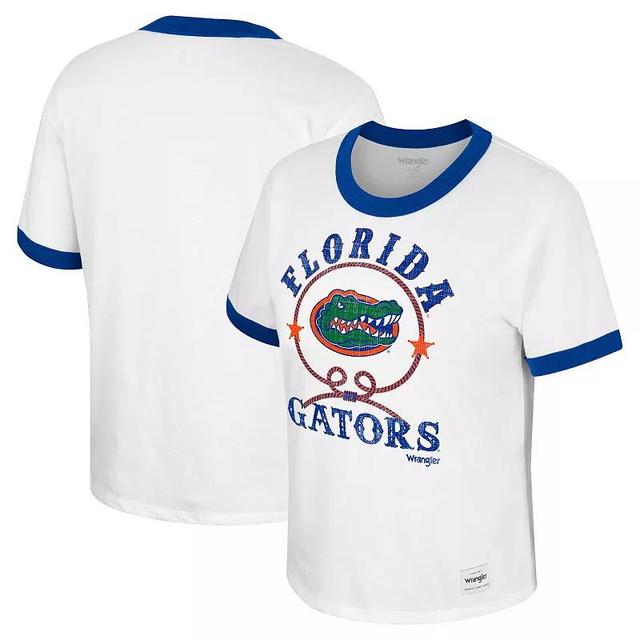 Womens Colosseum x Wrangler Florida Gators Freehand Ringer T-Shirt Product Image