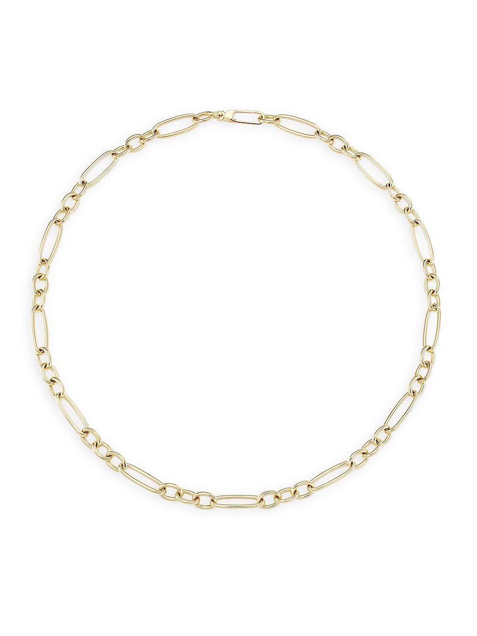 Roberto Coin Alternating Oval Link Necklace Product Image