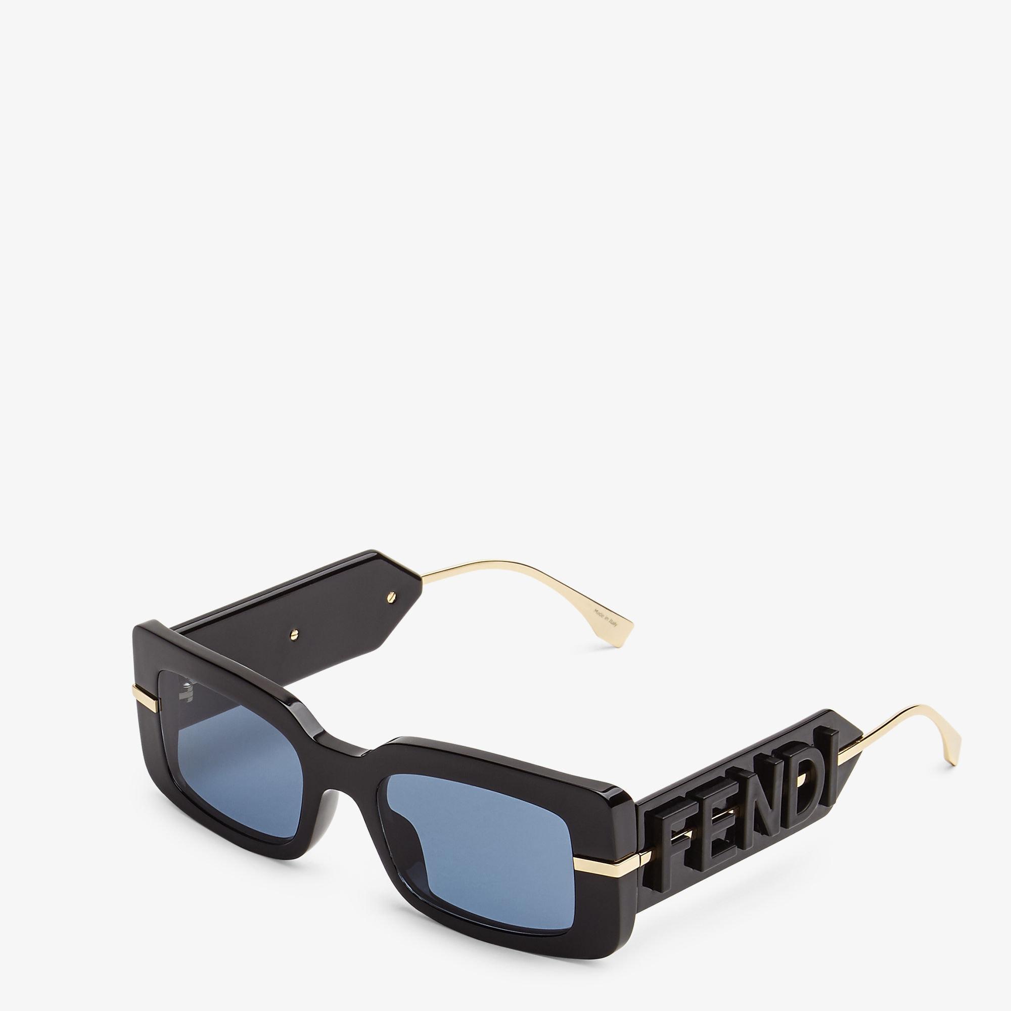 FendigraphyBlack acetate sunglasses Product Image