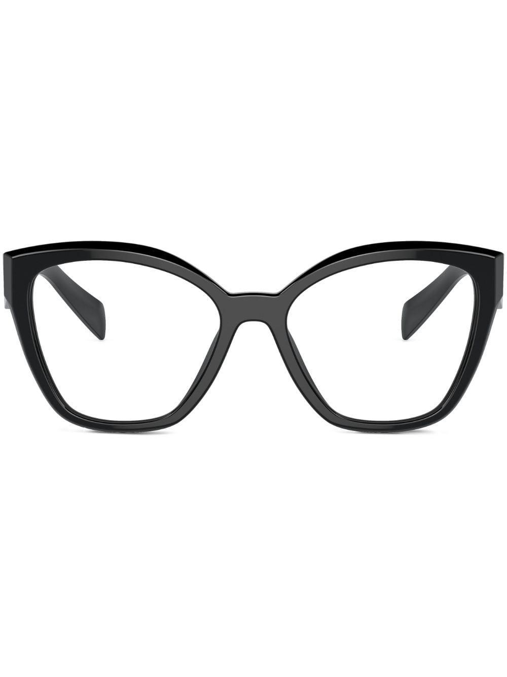 Brille Mit Oversized-gestell In Black Product Image