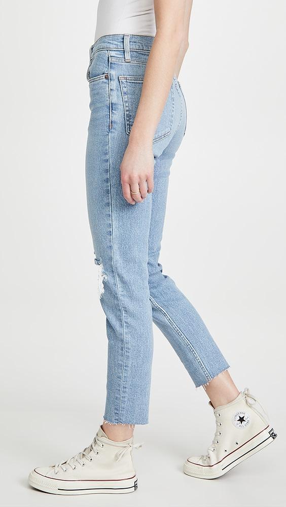 RE/DONE 90s High Rise Ankle Crop Jeans | Shopbop Product Image