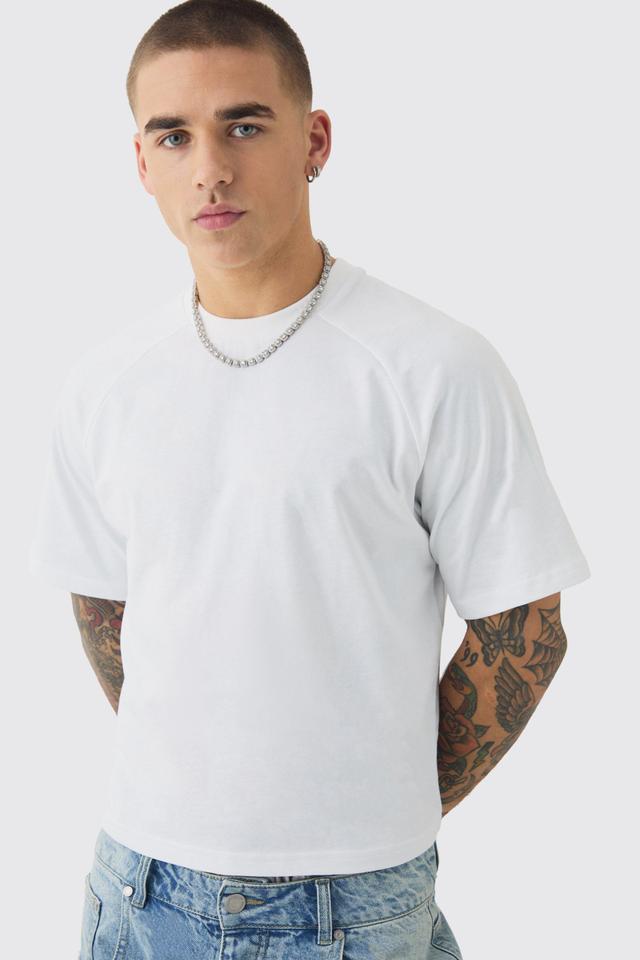 Raglan Sleeve Baby T-shirt | boohooMAN USA Product Image