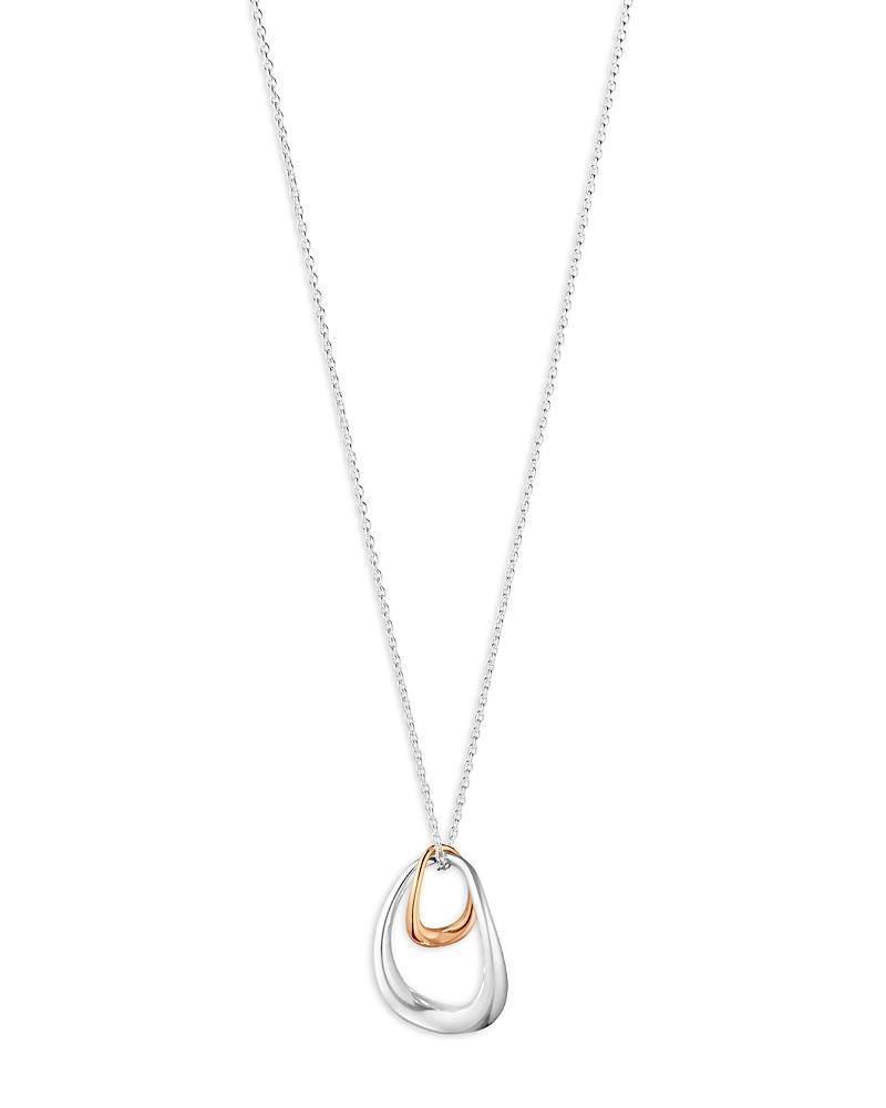 Womens Offspring 18K Gold & Sterling Silver Pendant Necklace Product Image