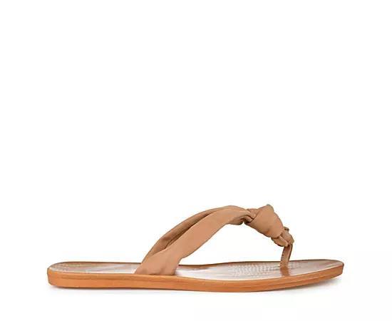 Journee Collection Womens Brindle Flip Flop Sandal Product Image