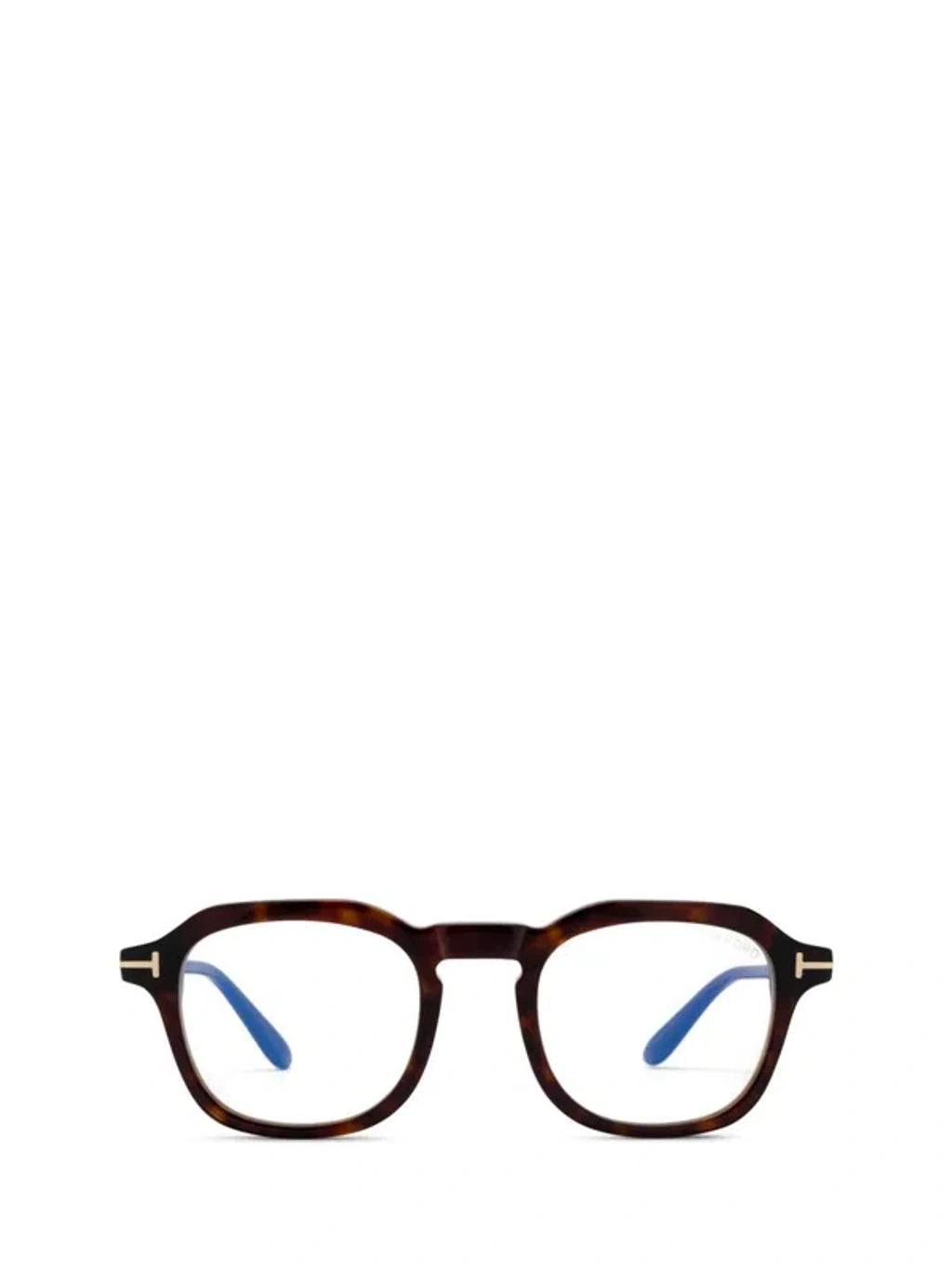 TOM FORD Round-frame Glasses In Brown Product Image