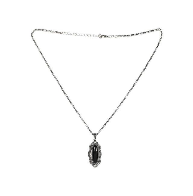 Sohi Womens Elongated Pendant Necklace Product Image