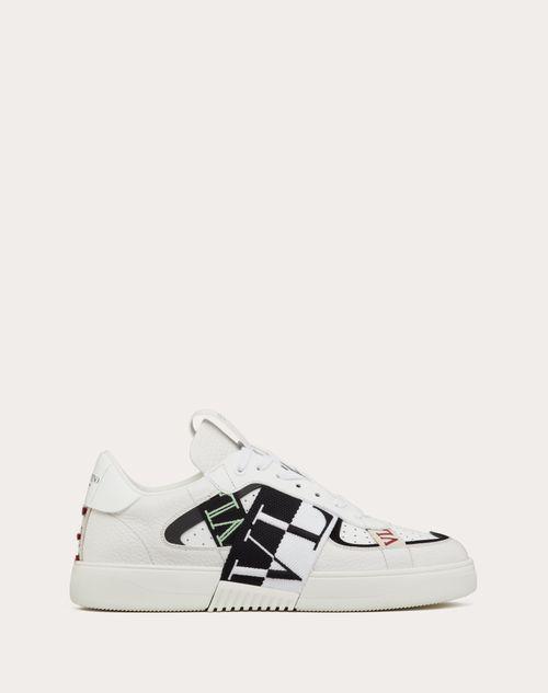 VL7N LOW-TOP IN BANDED CALFSKIN SNEAKER Product Image