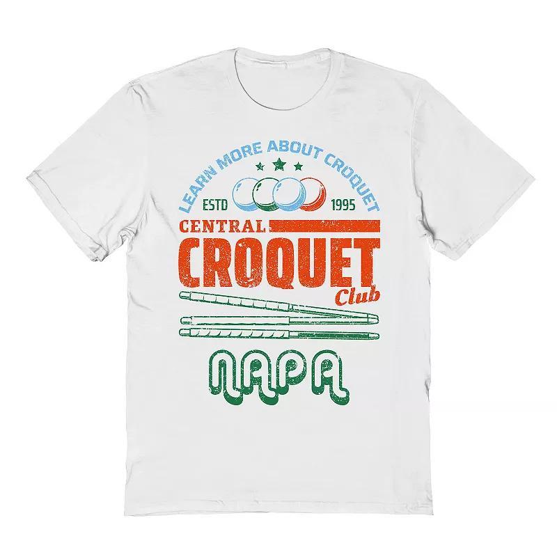 Mens Americana Collection Central Croquet Graphic Tee Product Image