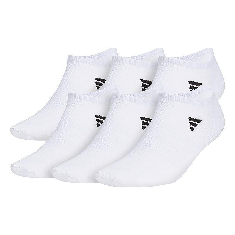 Mens adidas 6-Pack Superlite 3.0 No-Show Socks Product Image