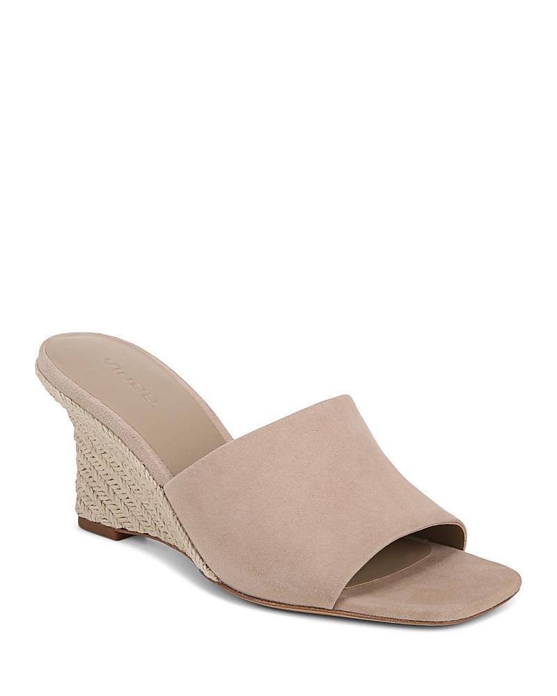 Pia Suede Wedge Espadrille Sandals Product Image