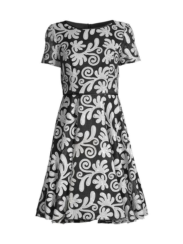 Womens Novelty Fit-&-Flare Dress Product Image