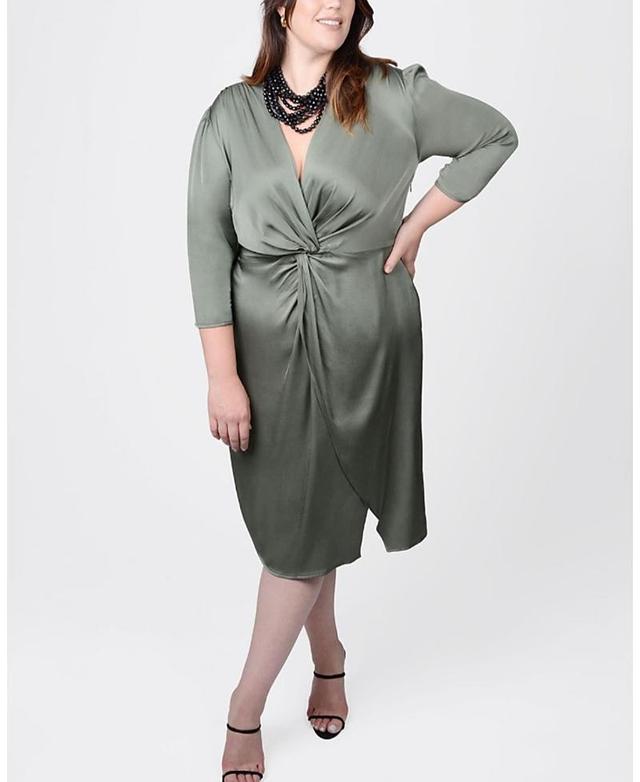 Mayes Nyc Elvie Knot Waist Dress Product Image