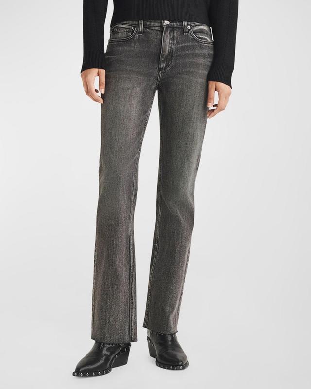 Peyton Mid-Rise Bootcut Jeans Product Image