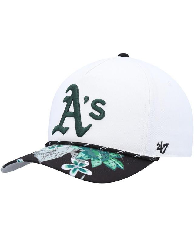 Mens 47 Oakland Athletics Dark Tropic Hitch Snapback Hat Product Image