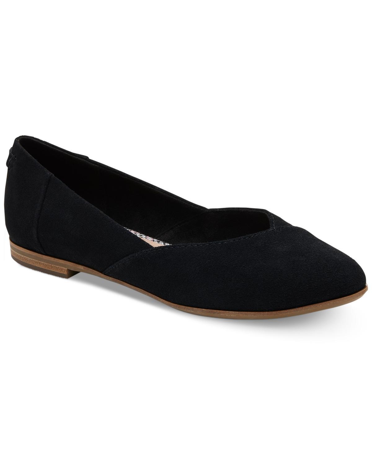 TOMS Jutti Neat Suede) Women's Shoes Product Image