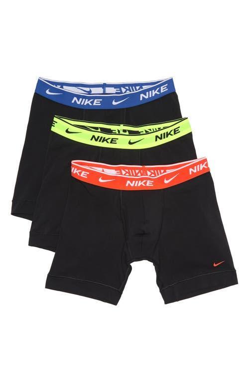 Nike Dri-FIT Essential 3-Pack Stretch Cotton Boxer Briefs Product Image