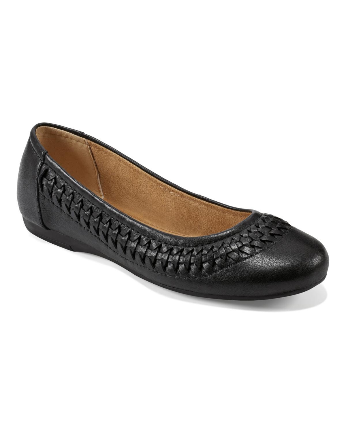 Earth Womens Jett Woven Round Toe Slip-on Dress Flats Product Image