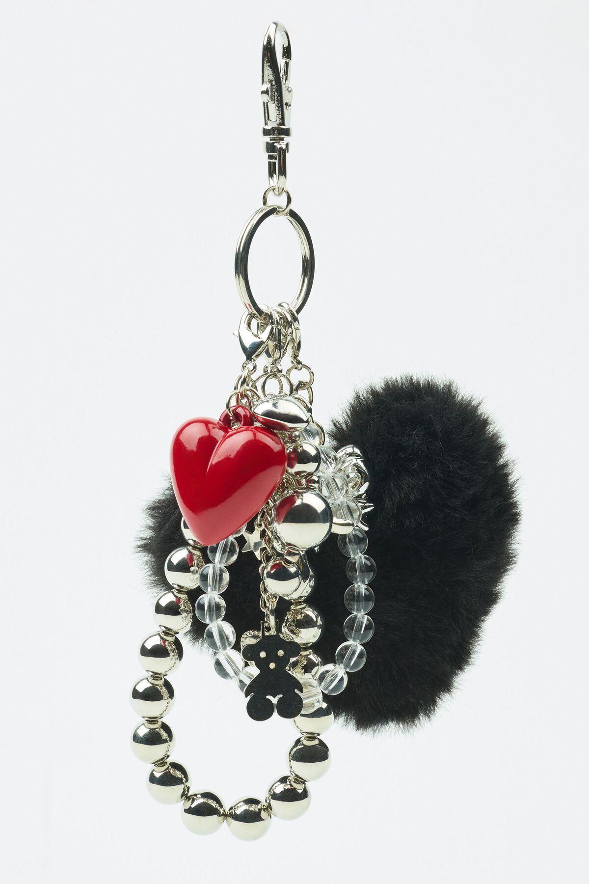 Fur Heart & Teddy Bag Charms Product Image