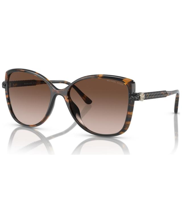 Michael Kors Womens Malta 57mm Butterfly Sunglasses Product Image