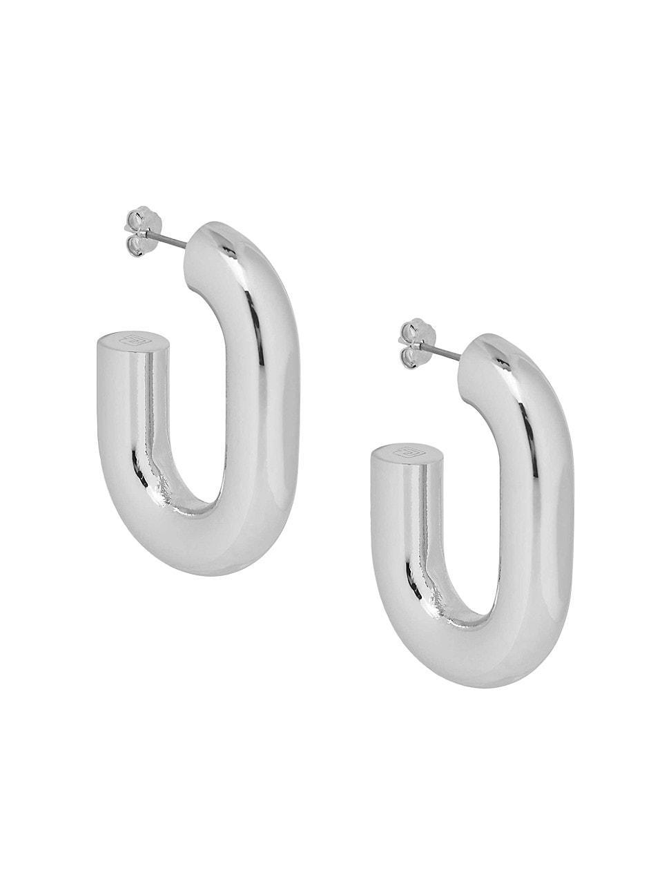 Rabanne XL Link Hoop Earrings Product Image