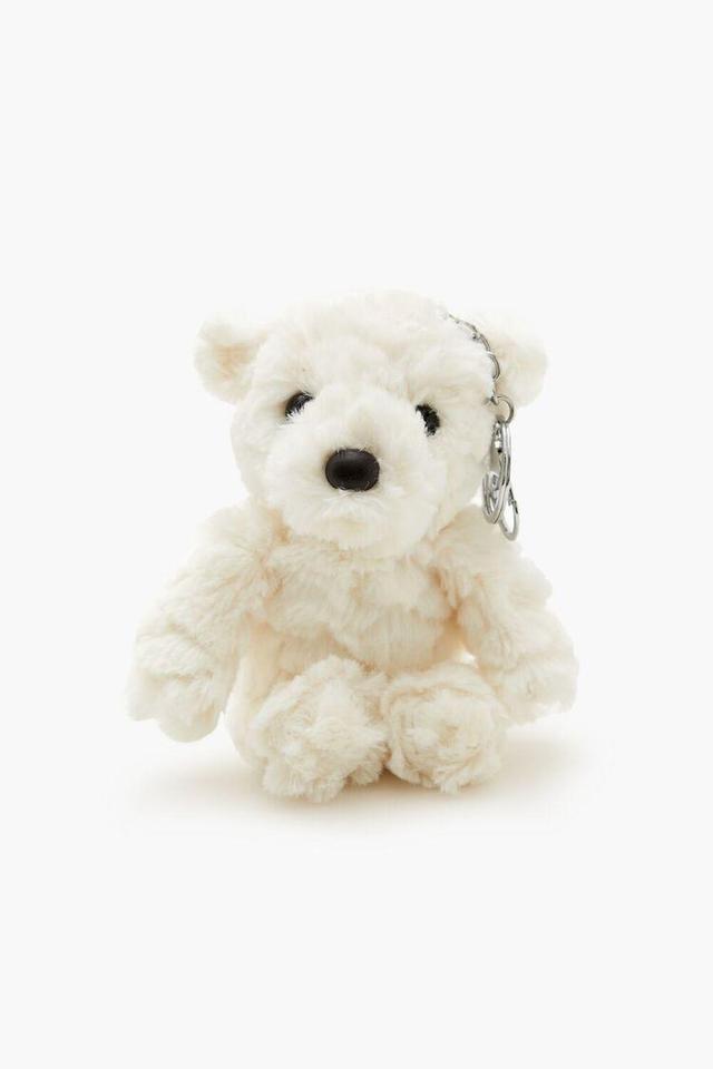 Faux Fur Teddy Bear Keychain | Forever 21 Product Image