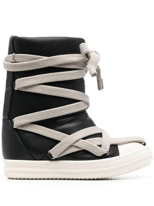 Jumbo Puffer mega-laced sneaker boots Product Image